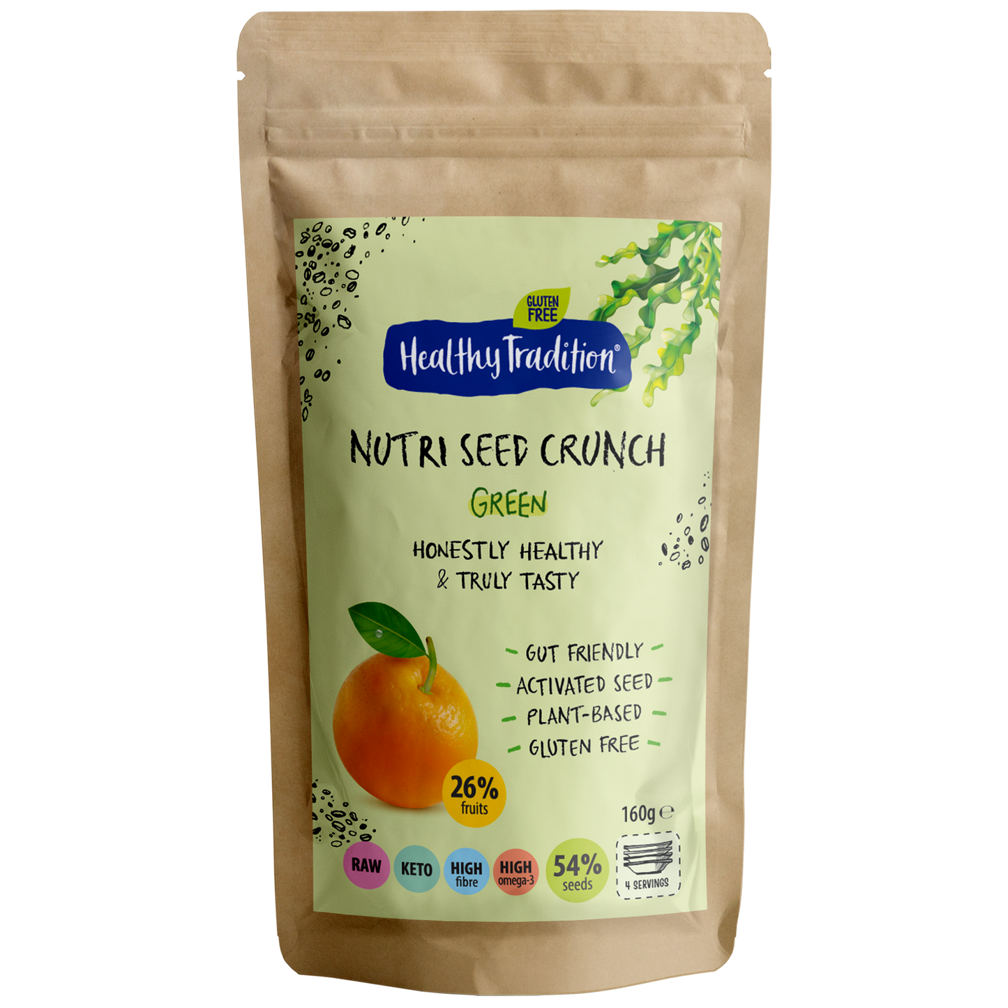 Healthy Tradition Nutri Seed Crunch GREEN