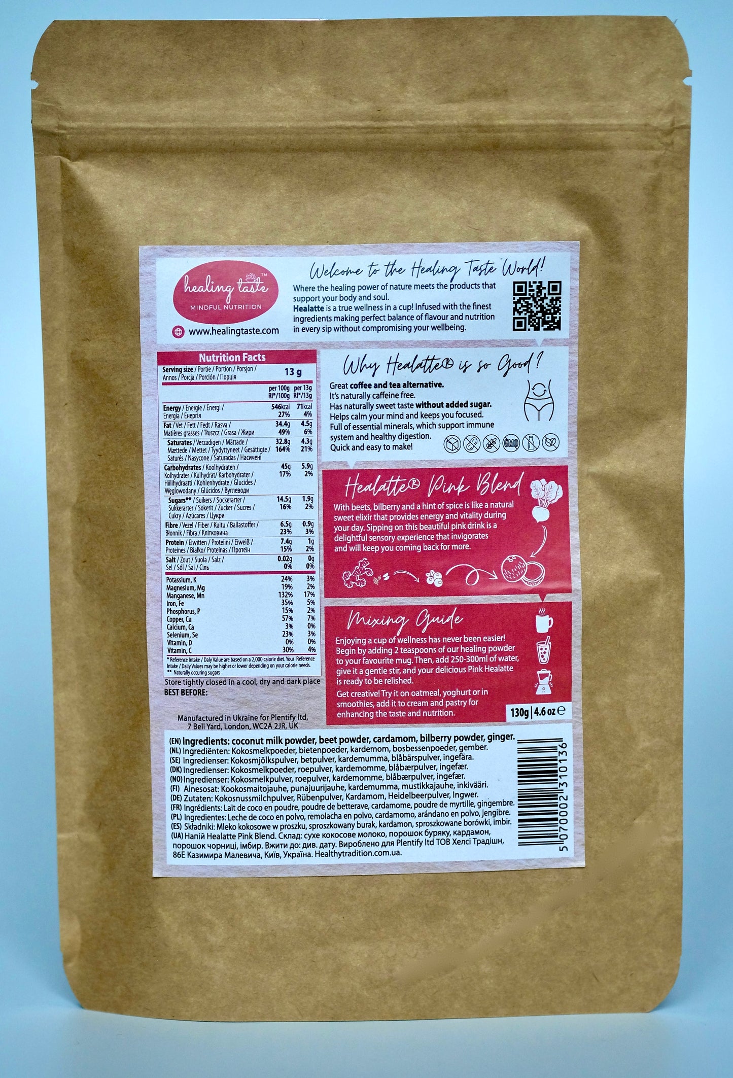 Healatte® PINK BLEND