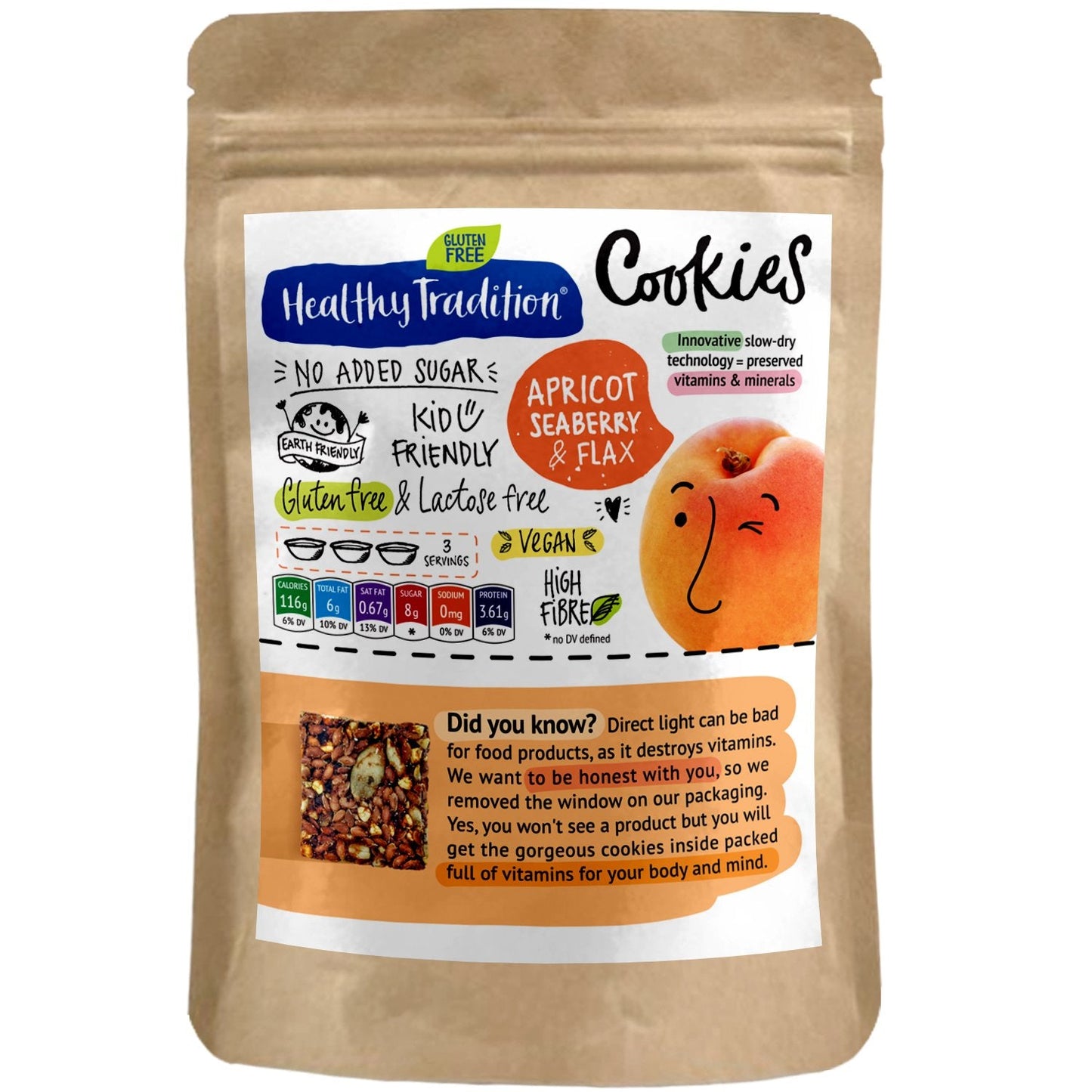Healthy Tradition Nutri Seed Bites APRICOT