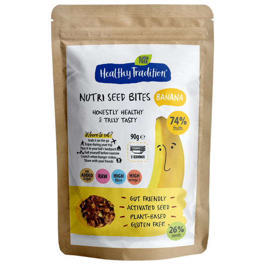 Healthy Tradition Nutri Seed Bites BANANA