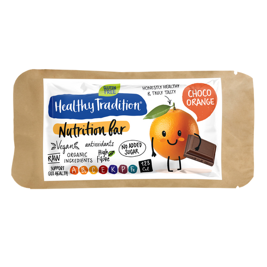 Healthy Tradition Nutrition Bar Choco Orange