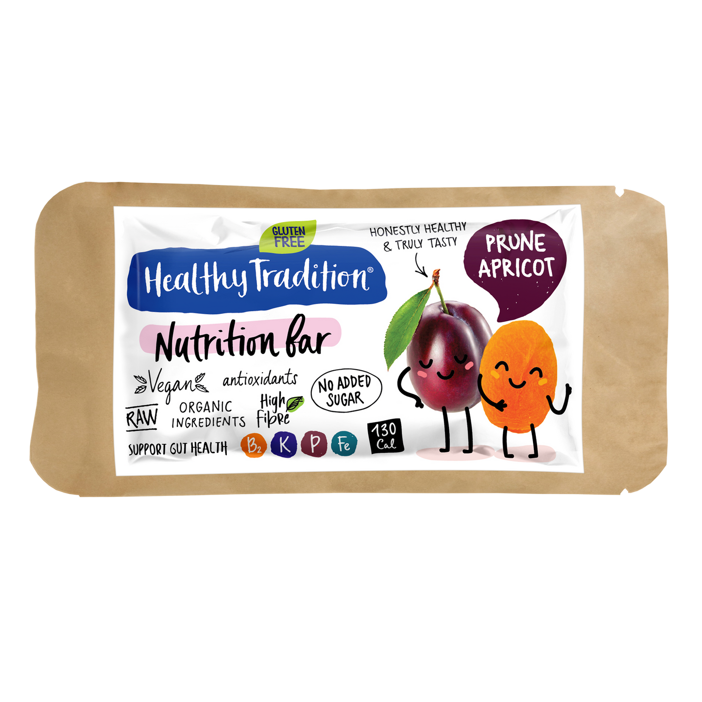 Healthy Tradition Nutrition Bar Prune Apricot