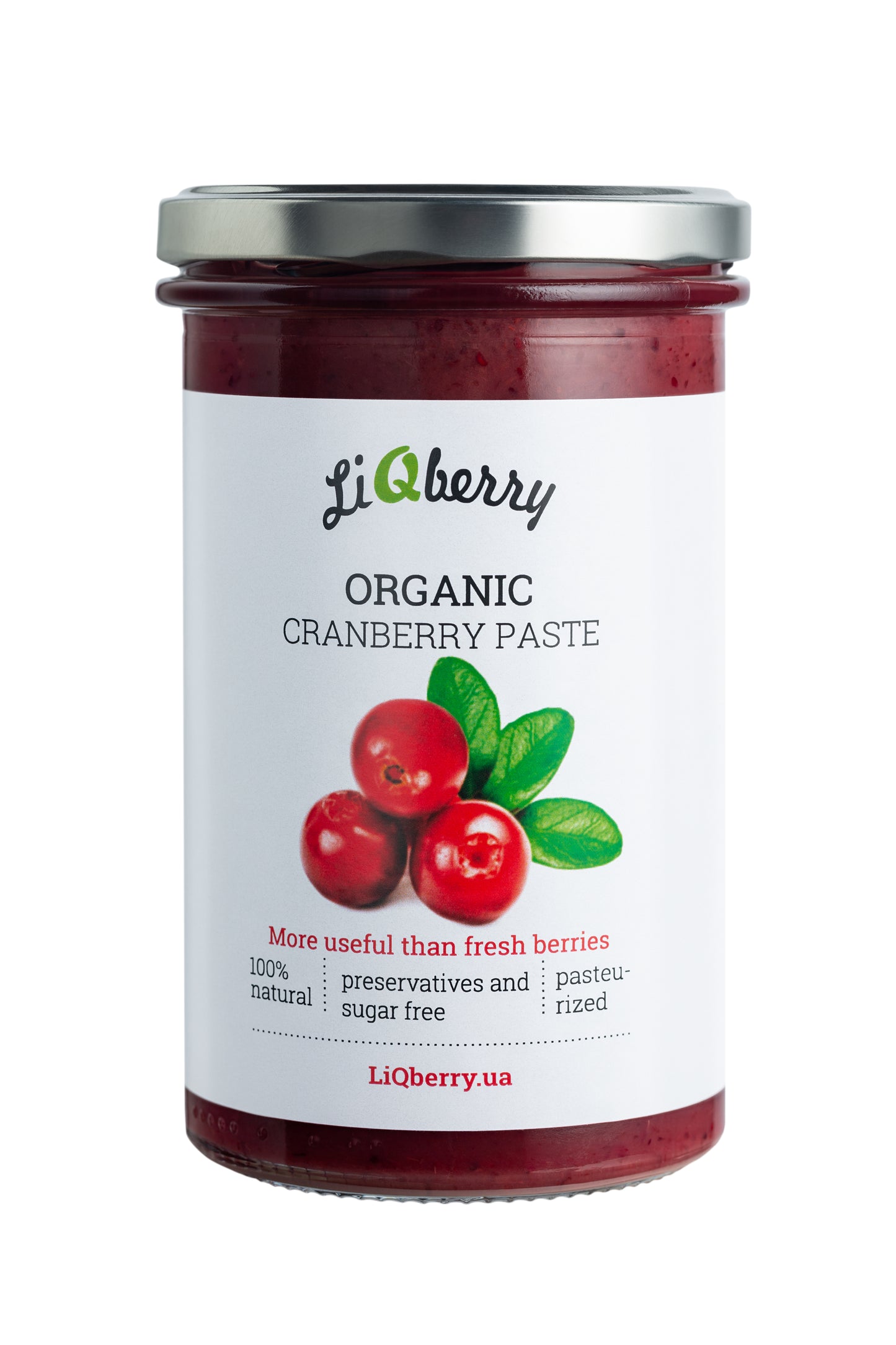 LiQberry Organic Cranberry Puree