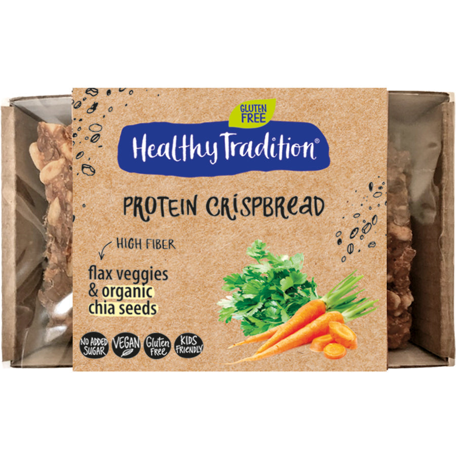 Protein Crispbread Veggies - Raw * Free from * Vegan
