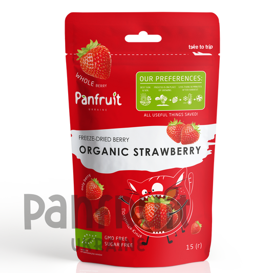 Panfruit Freeze-dried Organic Strawberry